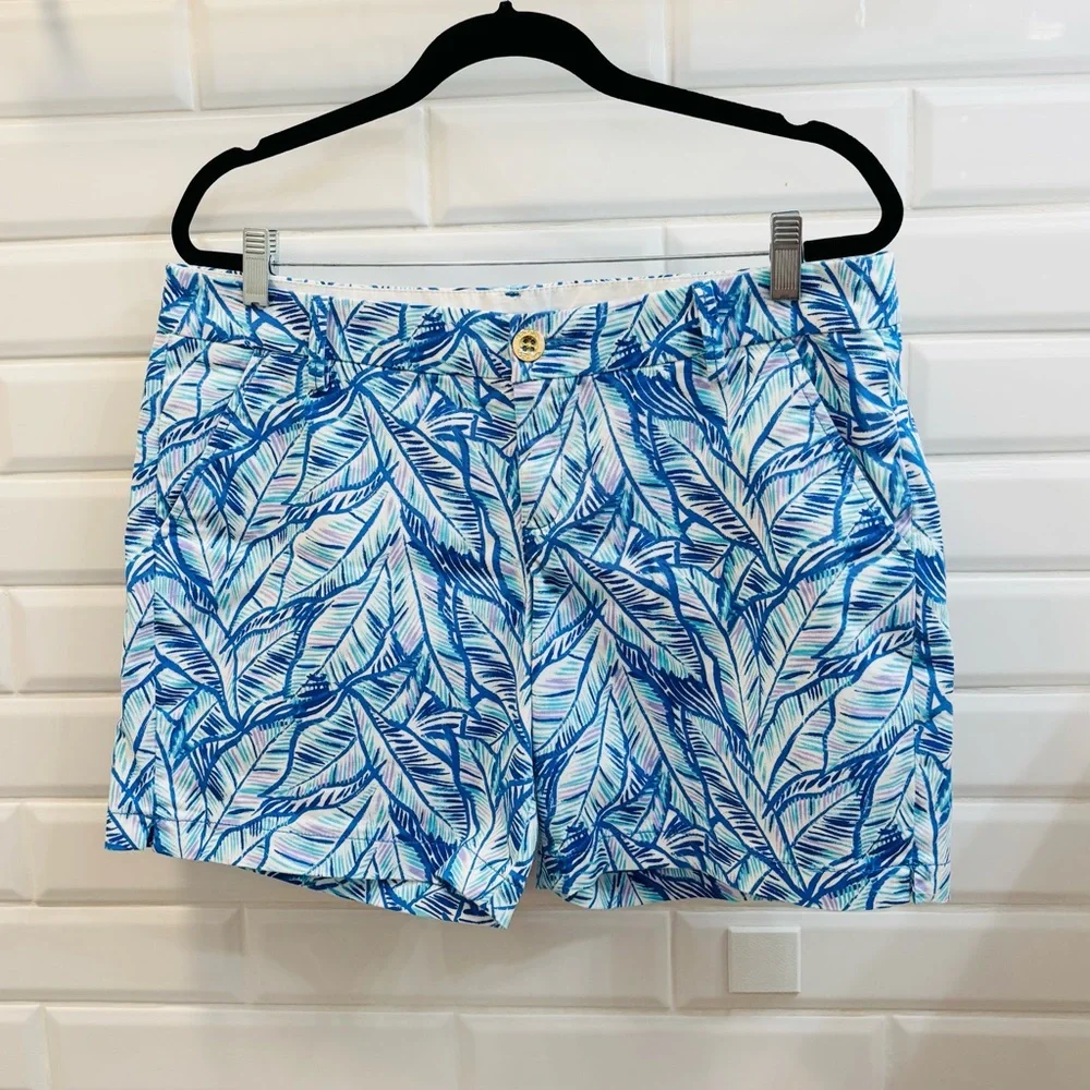 Lilly Pulitzer Women's Jayne Stretch Short, 7” Inseam, 12 - Picture 1 of 8